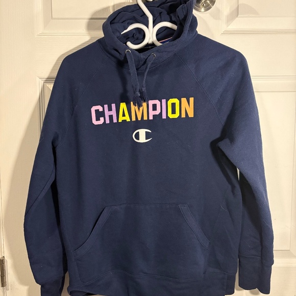 Blue Champion Hoodie - Picture 1 of 3